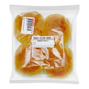 French Cuisine Burger Bun, Large, 4-Pack