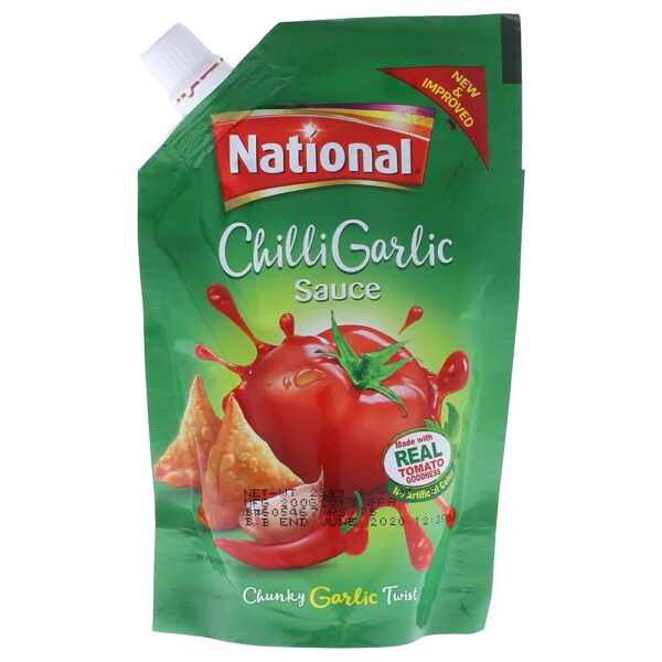 National Chilli Garlic Sauce Packet