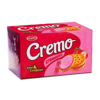Mayfair Cremo Strawberry Flavour Sandwich Biscuit
