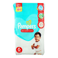 Pampers Skin Comfort Nappy Pants No:6 Extra Large 14-19kg 38-Pcs