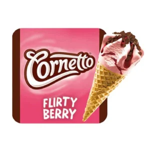 Wall's Cornetto Flirty Berry ice cream
