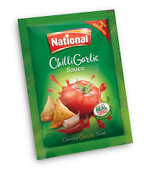 National Chilli Garlic Ketchup Sachet