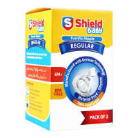 Shield Baby Evenflo Nipple Regular Pack of 2