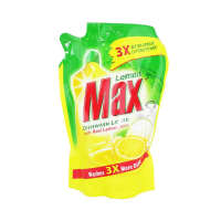 Lemon Max Dishwash Liquid With Real Lemon Juice Anti Bacterial 450ml