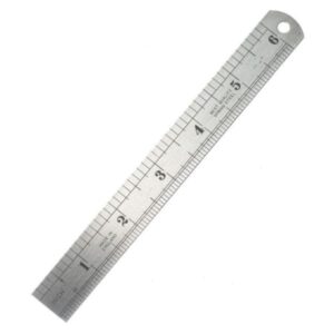 Steel Ruler 6Inch