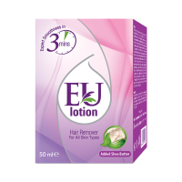 Eu Hair Removal Lotion Jar Added Shea Butter for Normal Skin 60gm