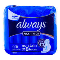 Always Maxi Thick Extra Long Pads 8-Pads