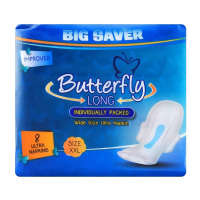 Butterfly Long Ultra Thin Sanitary Napkins XXL 8-Pads