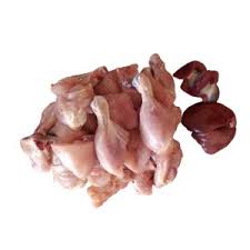 Chicken with Pota Kaleji  ±50gm -Half KG(GOVT DC RATES)