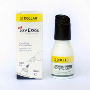 Dollar Dry Erase White Board Marker Ink Bottle 15ml