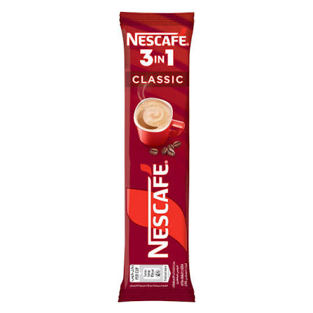 Nestle Nescafe 3 in 1 Original Coffee Sachet 20gm