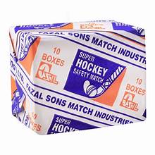 Pack of 10 Hockey  Matches Box