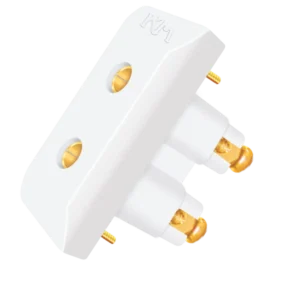 KM Crystal Solid Pipe Socket (Premium Wall Outlet)