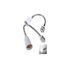 Light Bulb Holder Flexible Extension Adapter Socket-E27 -Screw Type