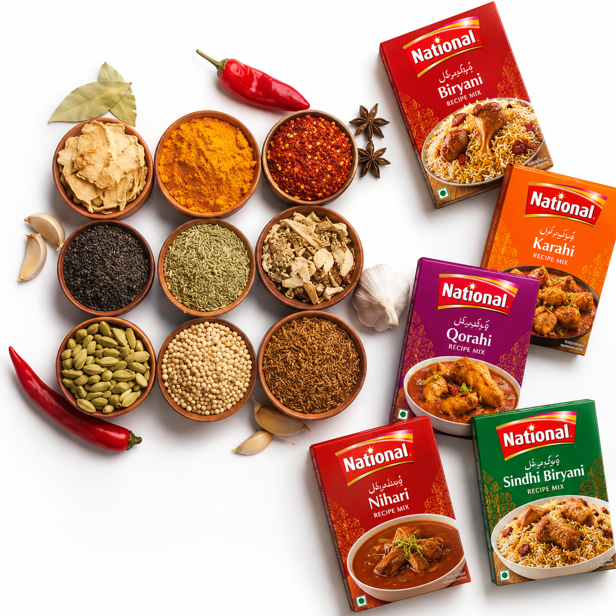 Spices and Salts