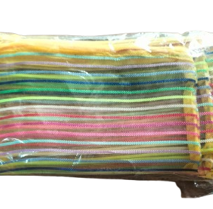 Transparent Jali Empty Geometry Pouch 1 Pcs