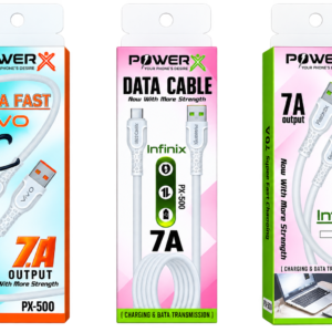 PowerX PX-500 7A Fast Charging Type C Data Cable