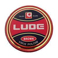 Lude Brown Shoe Polish 40ml