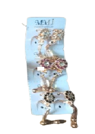 MMJ Fashion Jewelry Hanging dangle Earrings Kante 1 Set