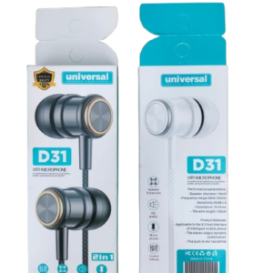 Universal D31 Handfree 2 In 1 High Quality