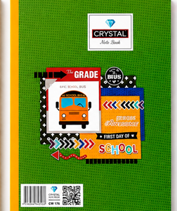 Crystal (No. CM 190) Urdu Copy – 7 × 10 Inch, 72 Pages