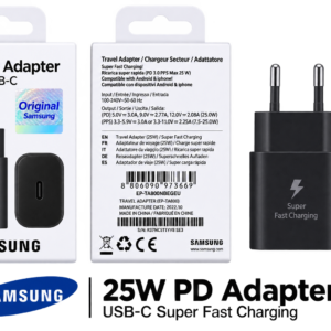 Samsung 25W PD USB-C Super Fast Charging Travel Adapter