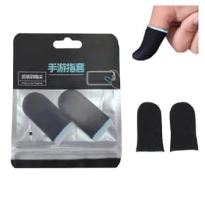 Mobile Thumb Gloves Black Color for Mobile Games