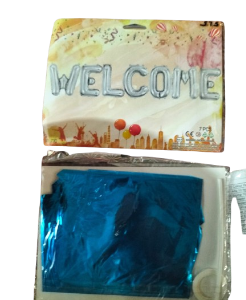 Well Come Foil Display (13 Pcs) For Birthday Parties & Celebrations