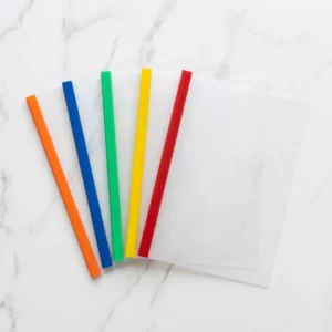 Transparent Sliding Bar Assignment Report Cover/ File Folder, A4 Size 1 Pcs