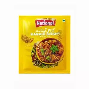 National Karahi Recipe Mix 24gm Sache-Rs 80