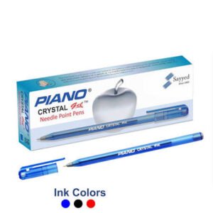 Piano Crystal Gel Pen Blue