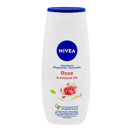 Nivea Rose & Almond oil Caring Shower Cream 250ml