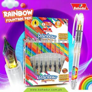 Bahadur Rainbow 526 Fountain Pen 1 Pcs