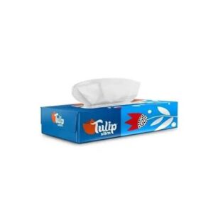 Tulip Slim Pack Tissue Box Extra Absorbent