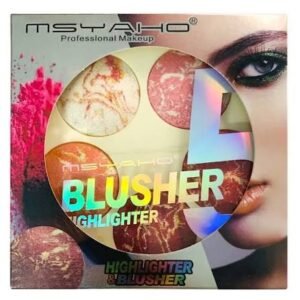 MSYAHO Professional Makeup 3D Blusher 5 Colour