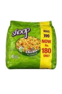 Shan Shoop Instant Noodle Chichen Flavour 50gm 4 Packs
