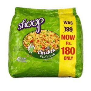 Shan Shoop Instant Noodle Chichen Flavour 50gm 4 Packs