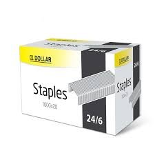 Dollar Stapler Pins ST-246-10*100 Pens Box