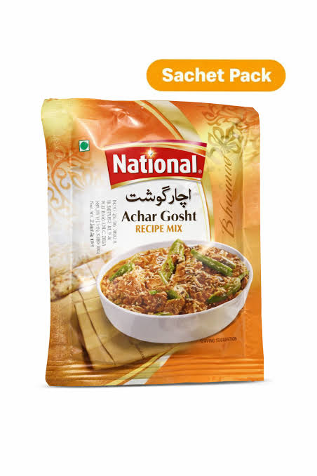 National Achar Gosht Recipe Mix Sachet Rs.80