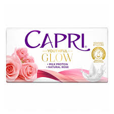 Capri Milk Protein Natural Rose Soap 120 gm