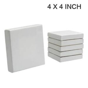 Canvas 4x4 Small Mini Painting Board 1 Pcs