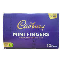 LU Cadbury Mini Fingers Chocolate Coated Biscuits Rs.20