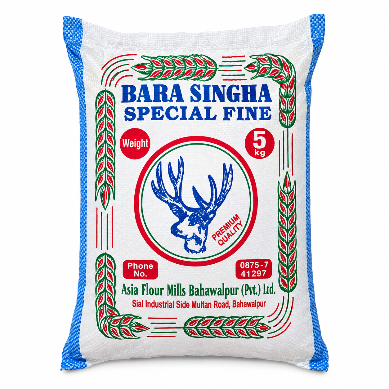 Asia Bara Singha Special Fine Flour ( Atta )15Kg