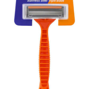 Treet 3 Blade Premium Shaving Razor Orange