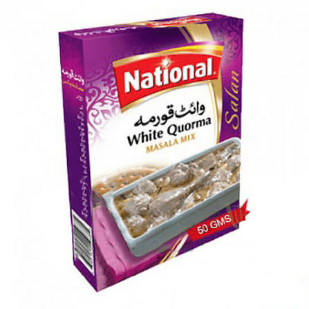 National White Quorma /Qorma Recipe Mix 40gm