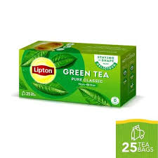 Lipton Green Tea Pure Classic Non-Bitter Bags - (Pack of 25)