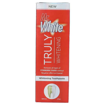Mr. White Truly Whitening Toothpaste, 70g
