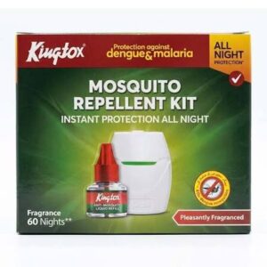 Kingtox Mosquito Repellent Kit / Eletric Machine Plug+ 60 Nights Refill