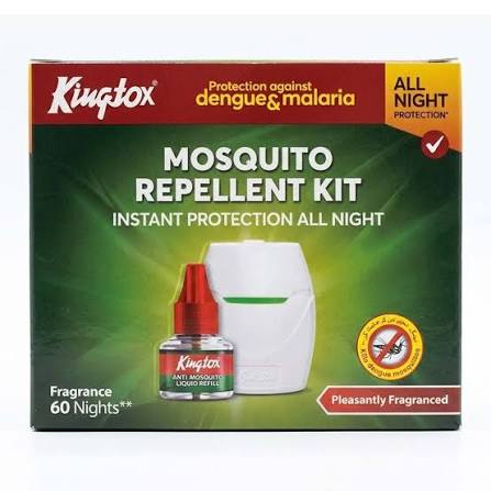 Kingtox Mosquito Repellent Kit / Eletric Machine Plug+ 60 Nights Refill