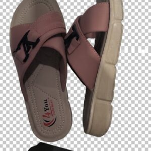 4 You Double Strap Medicated  Slipper Shoe – Size 38